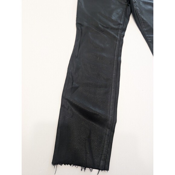 Joe's Jeans Black Sheen Skinny High Waisted 31 Ankle The Charlie - Picture 2 of 13